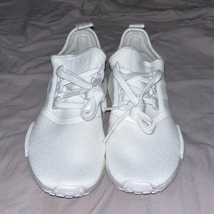 NWOT All White NMD women’s 6